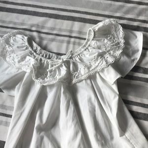 Vintage Flowy Off Shoulder Top